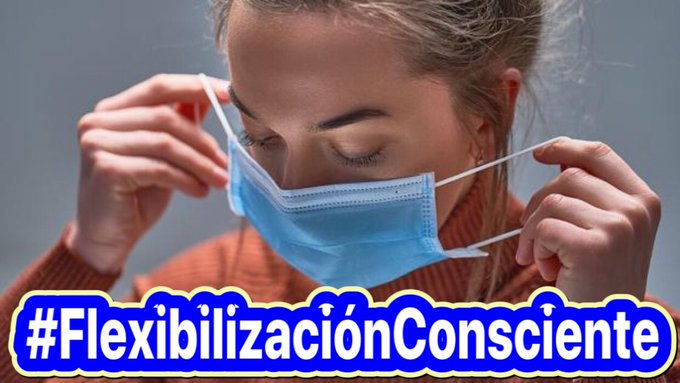 #FlexibilizaciónConsciente Cumplamos con las medidas de bioseguridad contra la Covid19. ¡No bajemos la guardia!

Sabemos cómo hacerlo.
¡Cuidémonos!