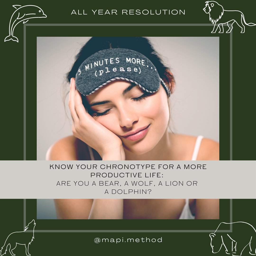 modifylife's tweet image. Chronotype isn't about the amount of sleep time, but your natural inclination to sleep and wake at a certain time.
Knowing that your body works better for you at various moments give you a great advantage.