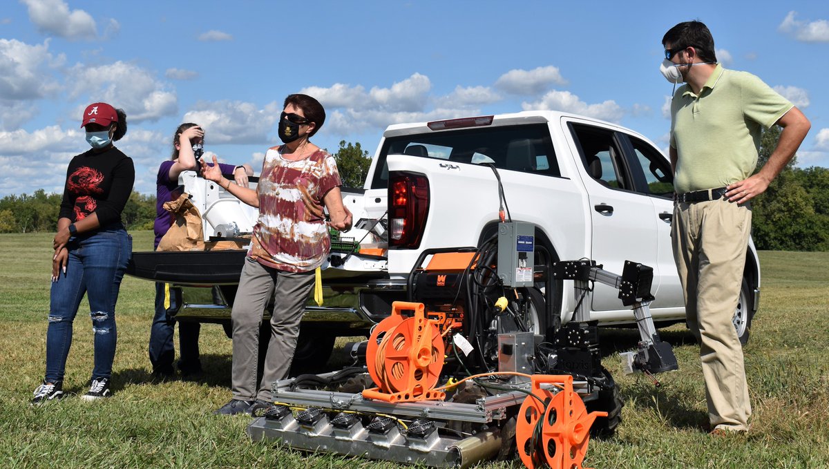 StateExtension's tweet image. CSU hosted a tour of the research farms with participants from Agraria&apos;s 2021 Black Farmer Conference.