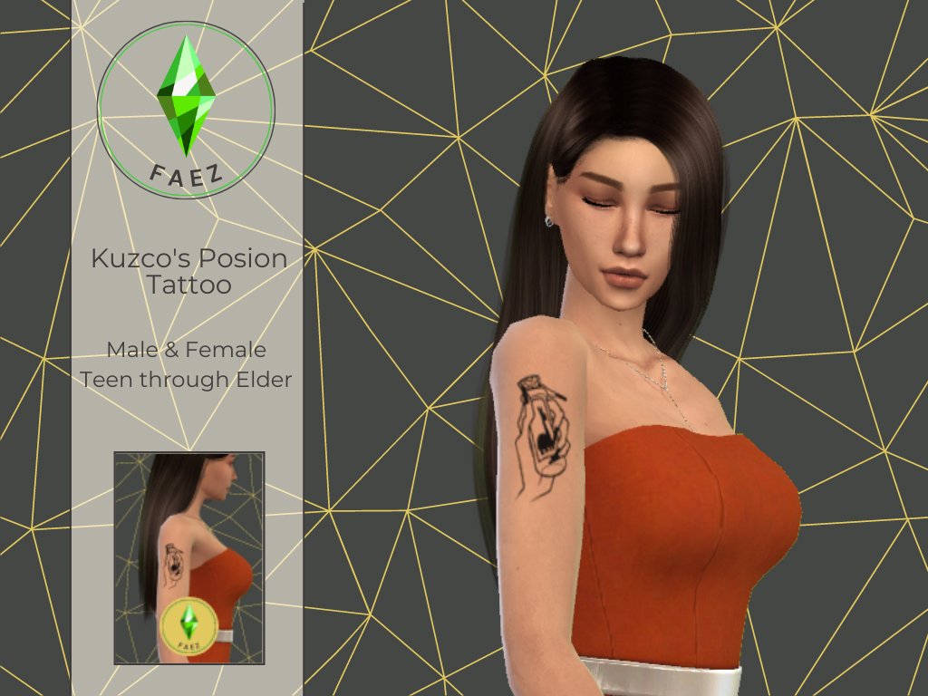 🪐 Kuzco's Potion Tattoo 🪐
Available on Patreon and TSR!

#sims4 #sims #sims4cc #sims4ccfinds #sims4customcontent #thesimsresource #thesims4 #s4cc  #sims4cas #thesims4ccfinds