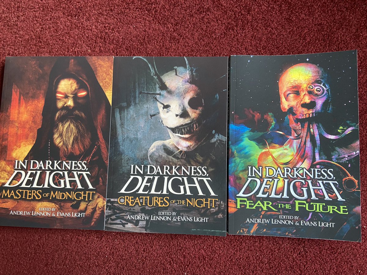 andylennon1984's tweet photo. Wow! They look so cool together!
Tomorrow is coming whether you're ready or not.
#indarknessdelight #fearthefuture #corpuspress #andrewlennon #evanslight #pennjillette #pennandteller #michaellaimo #horror #horrorbooks https://t.co/7hxhLdJw2r