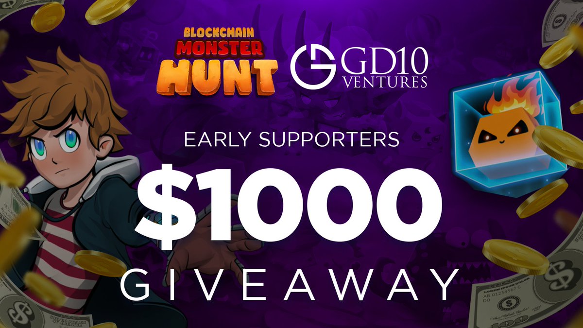 N_XStudios's tweet photo. The second incredible blockchain game you can become an early supporter of is @bcmhunt 💎

The first crosschain #metaverse #NFTGame . Hunt monsters one block at a time. ✨

#GD10 #giveaways #Airdrops 

https://t.co/uJHyTKpEtM https://t.co/3cfKdnKERJ