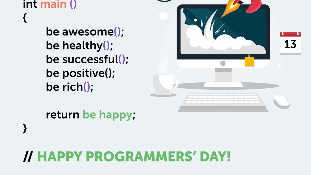 GISUA_Ukraine's tweet photo. Congratulations to all the programmers on their professional holiday.
Best wishes on this Programmer’s Day!
#globalitsupport #gisua #happyprogrammersday #programmer #developer #programming #IT #chernivtsi #ivanofrankivsk #kyiv #lviv #odessa https://t.co/3rRDAUZH83