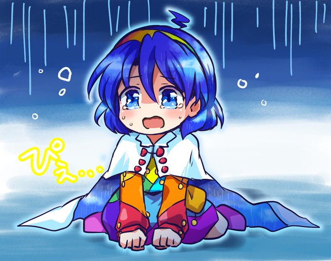 「blue hair cloak」 illustration images(Latest)｜21pages