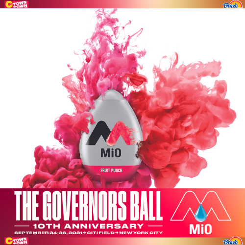 Want to win VIP 3-day tickets to #GOVBALLNYC ? Enter here: livemu.sc/38Hygdn thanks to <a href="/DrinkMiO/">mio Water Enhancer</a> 
 
*10 BONUS ENTRIES* if you follow us and CTown on Instagram!

NO PURCHASE NECESSARY.Ends 9/19/21. See livenation.com/mio for more details and Official Rules.