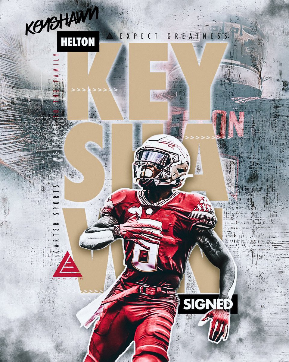 WE WOULD LIKE TO INTRODUCE THE NEWEST ADDITION TO THE C3 FAMILY!! KEYSHAWN HELTON!!! #expectgreatness #nil