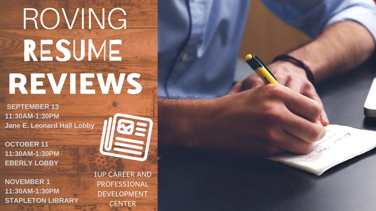 IUP Career and Professional Development Center tweet media