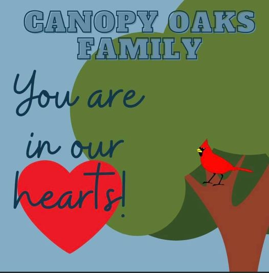 Our hearts are with you during this difficult time!