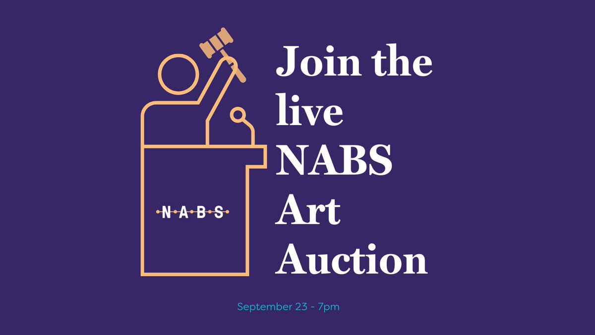 NABS_UK's tweet image. Going once, going twice! Join us at the LIVE NABS Auction for an exciting evening of auction action plus your chance to bid on *exclusive* live-auction-only artwork pieces that will be revealed 👀

🟣September 23rd, 7pm.

👉Entry is free, sign up here: nabs.org.uk/event/art-auct…