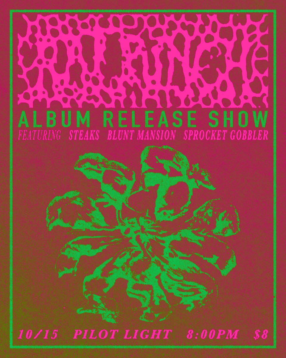 RATPUNCH's tweet photo. 10/15 @ the pilot light we’ll be celebrating the release of our album, It’s a Drink, by playing it front to back as well as sharing the stage with some of our favorite bands. Come thru

thanks @hdgwzrd for the flyer https://t.co/u0CxIrv0Ql