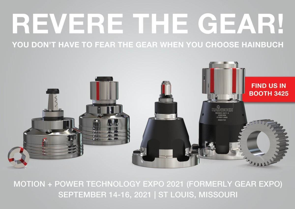 Don't fear the gear. REVERE THE GEAR! We have powerful I.D. mandrels, quick-change chucks, or special engineered solutions. You won't want to miss us at the Motion + Power Technology Expo tomorrow! Find us in Booth 3425. bit.ly/3zcWqYZ