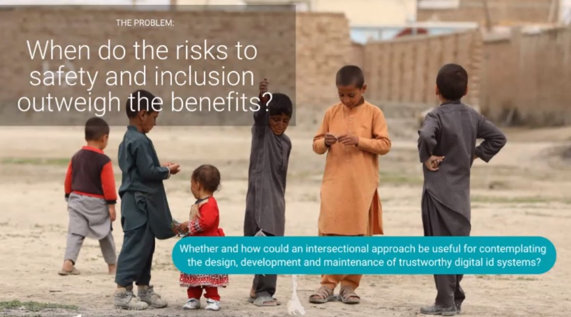 when do the risks of digital ID outweigh the benefits? Crucial question from #TrustworthyID