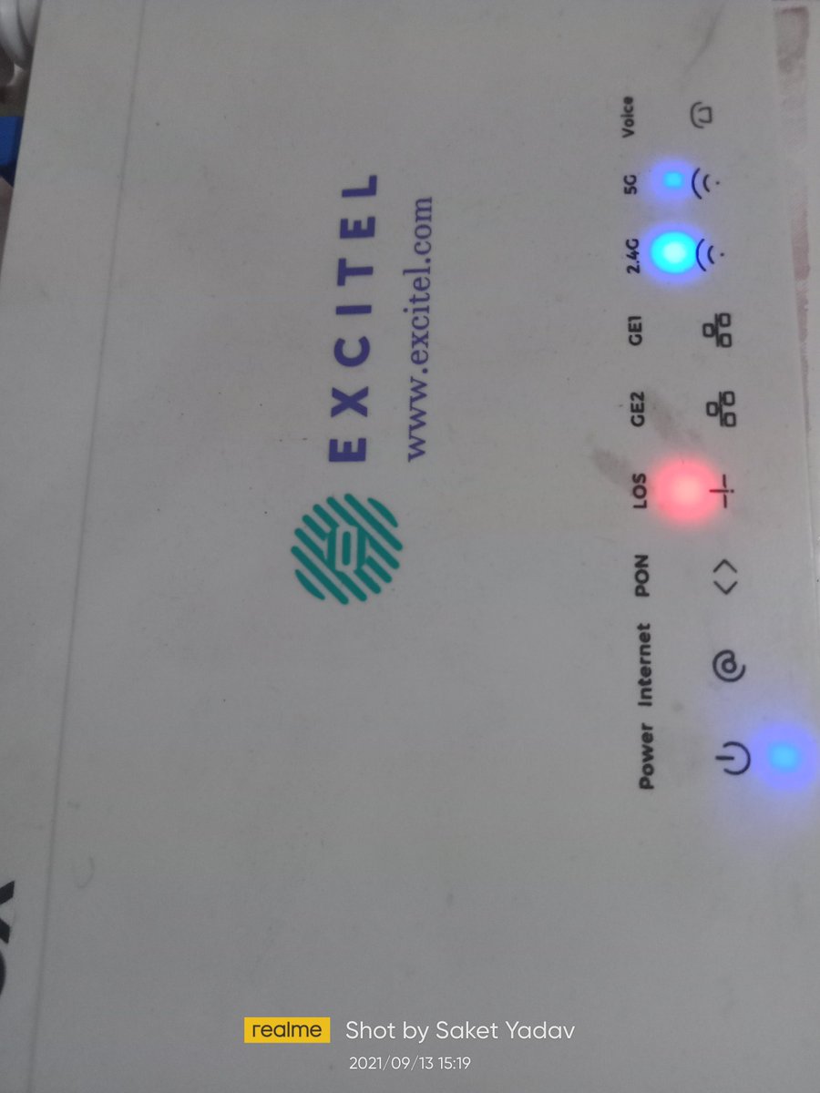 SaketYa70043066's tweet photo. @excitel_rocks facing internet issue from morning. Regional partner visited but no resolution till now.resolution time is 24 hr but no one can keep the work awaited for 24 hr. worst service ever seen.ticket number6805740. Get it resolve in half hour. https://t.co/I2wvBJC791