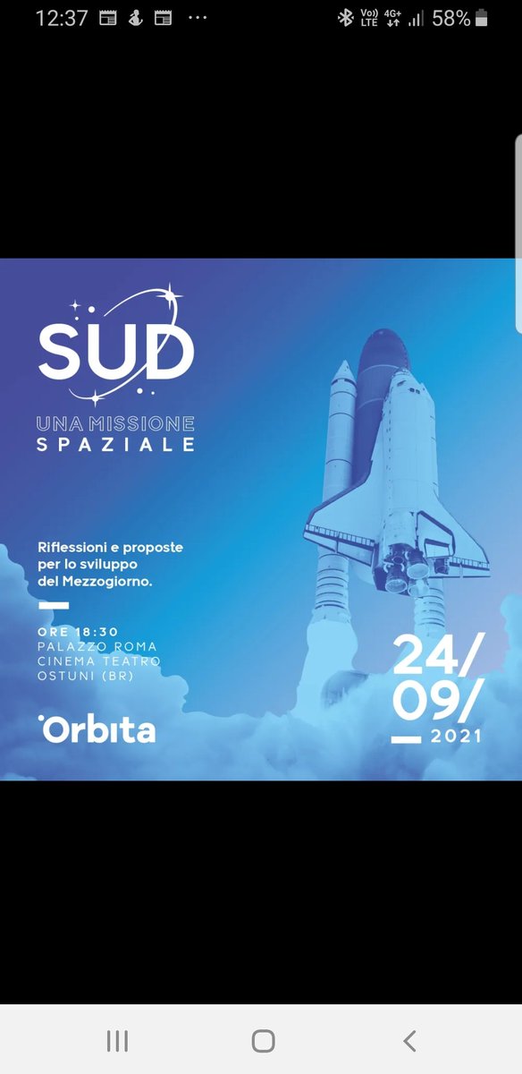 Sud: una missione spaziale!
#associazioneorbita #24settembre2021