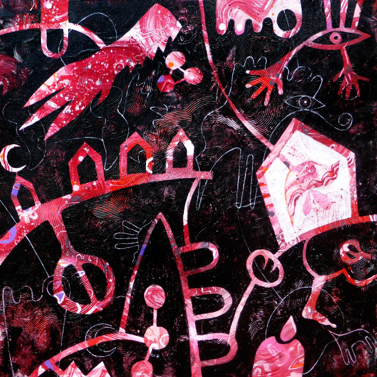 'Unthrodden Path' - a dreamscape created during a residency in Hungary #dreamscape #dreams #artwork #symbolism #psychology