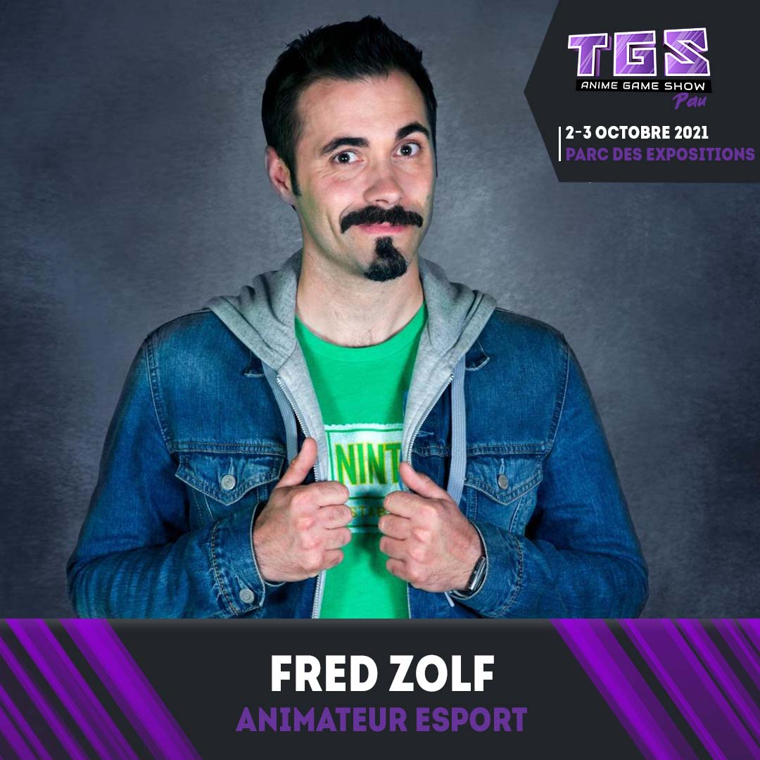TGSevenements's tweet photo. @FredZolf sera présent au TGS Pau les 2 &amp; 3 octobre prochains au Parc des Expos ;)
Il animera l'esport durant le salon ^^
Ne le ratez pas et réservez vos places ici : https://t.co/mh14zFr9eA
#TGS #Pau #fredofthedead  #fredzolf #esport #salon #convention #animateur https://t.co/10kiME5z5v