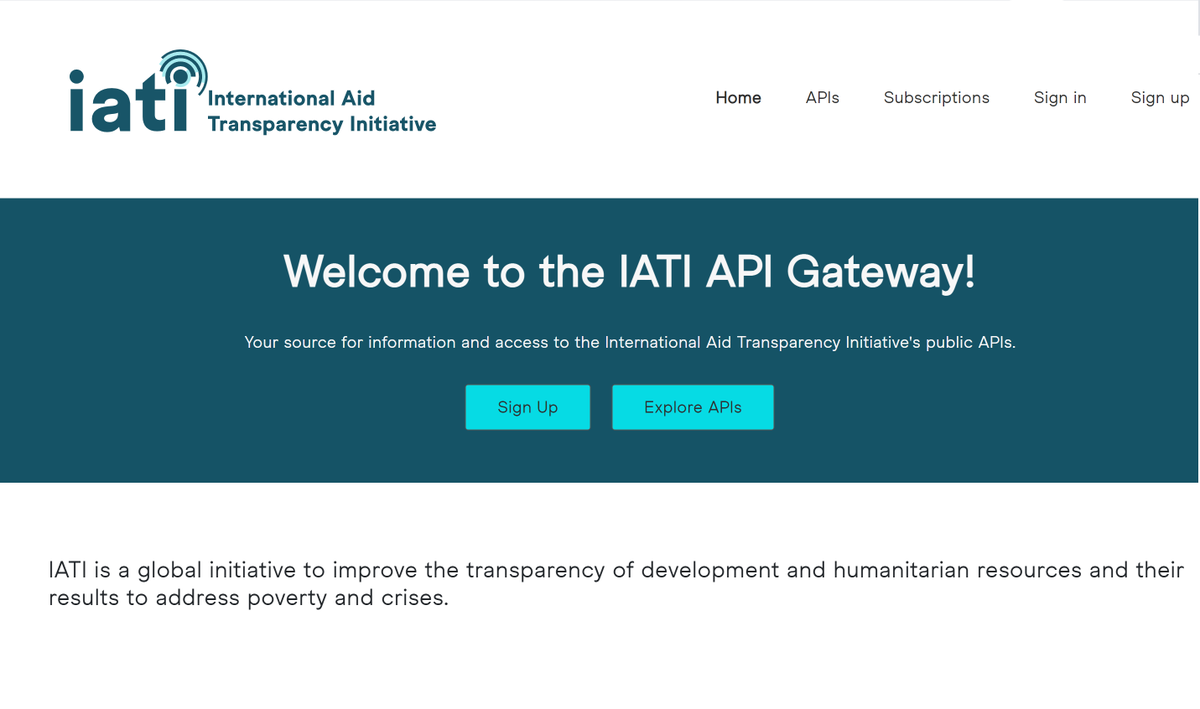 IATI_aid's tweet photo. Enhanced #IATI Validator services launched🥳 https://t.co/Zf6rkAdzdb:

☑️New public API
☑️on new API Gateway
☑️Improved online tool inc. faster checks of data
☑️Validator joins IATI Unified Platform

These important changes will help orgs drive⬆️the quality of IATI data @leostolk https://t.co/nMlOS80Nu4