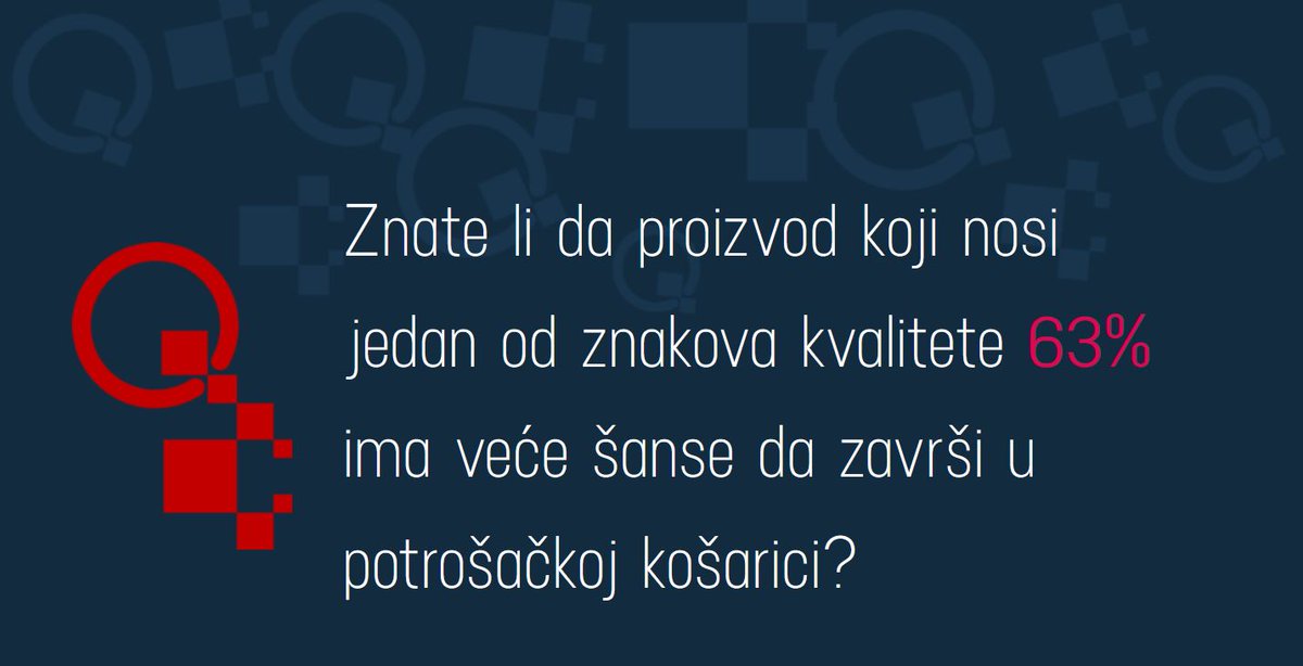 Znate li da proizvod sa znakom kvalitete ima čak 63% više šanse da završi u potrošačkoj košarici?
Registrirajte se na Digitalnu komoru već danas i jednim klikom iz aplikacije pošaljite zahtjev za korištenje jednog od znakova kvalitete.😉
👉 digitalnakomora.hr/e-sajmovi-i-pr…