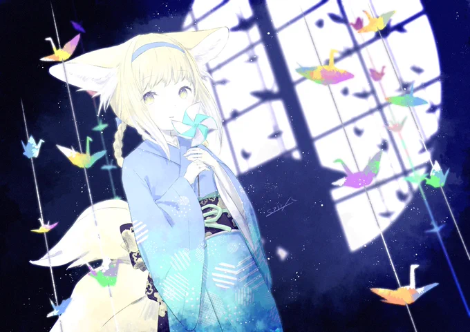 夏の終わり #アークナイツ #スズラン 