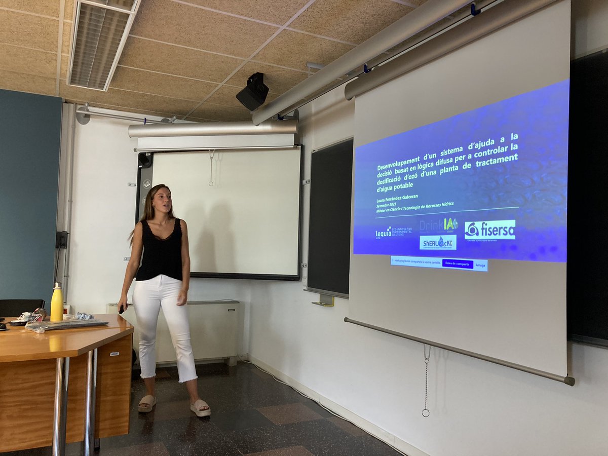 irodriguezroda's tweet photo. i el tercer TFM @udgmasters @UdGCiencies #UdgH2O de la laura, a #fisersa, DSS fuzzy pel control d’O3 a una ETAP. https://t.co/r9ZOm8vR4O