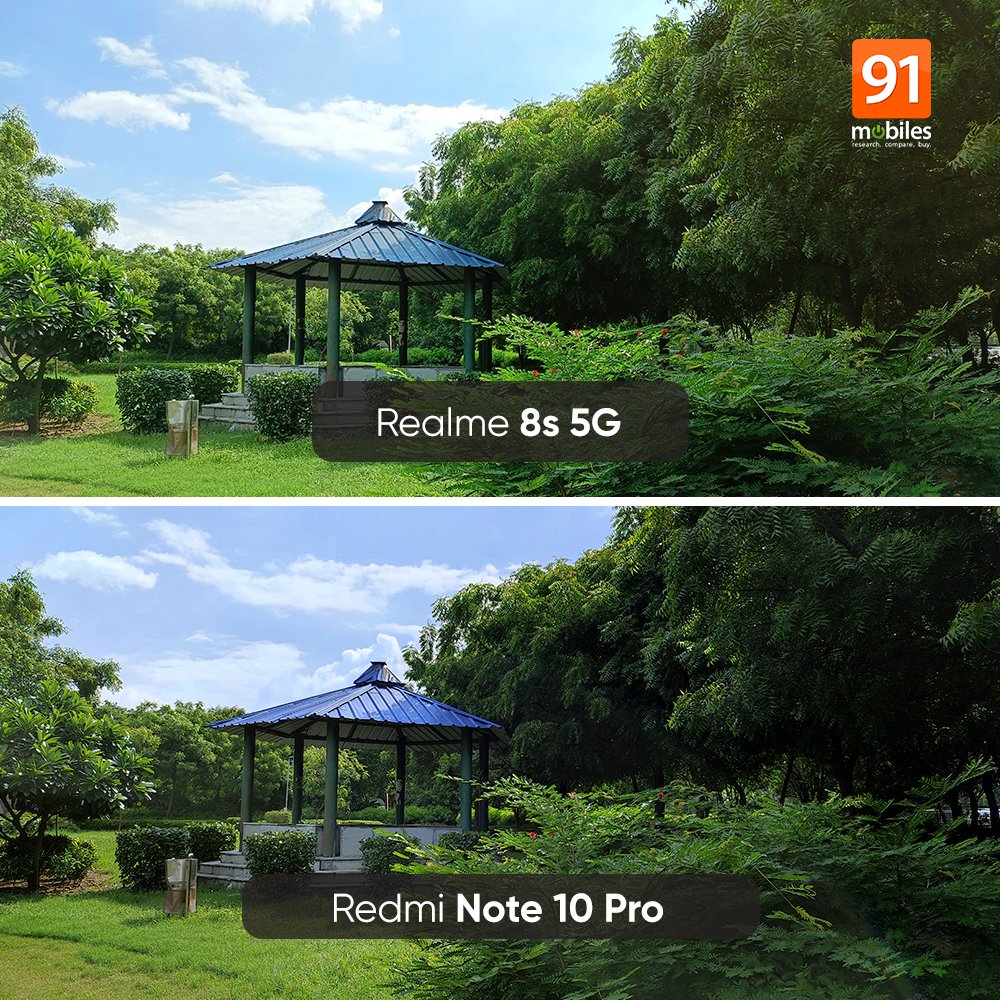 91mobiles on Twitter "Which shot looks better Realme 8s 5G or Redmi Note 10 Pro? https//t.co