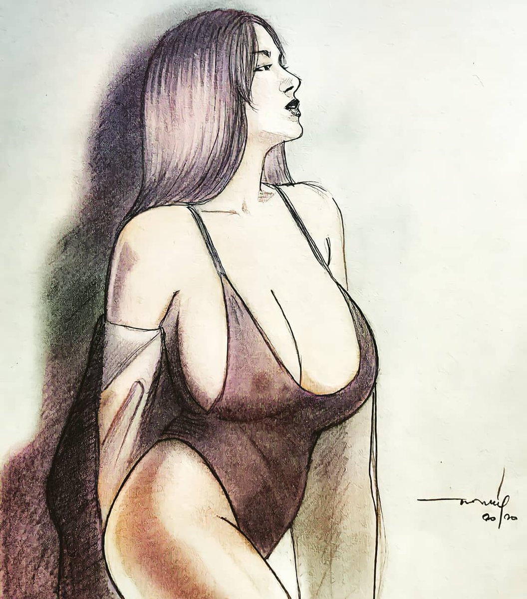 AdhieEros's tweet photo. It's another Monday...
-
#sketch #pinup #pencildrawings #pencilsketch #figuredrawings #illustration #sketchbook #doodle #erotism #eroticart #eroticcomic #eroticsketch #eroticillustration #worldofpencil #erotic #artwork #sexyart #modeldrawings #original #fantasyart #mixmediaart https://t.co/mDZvBfjiw8