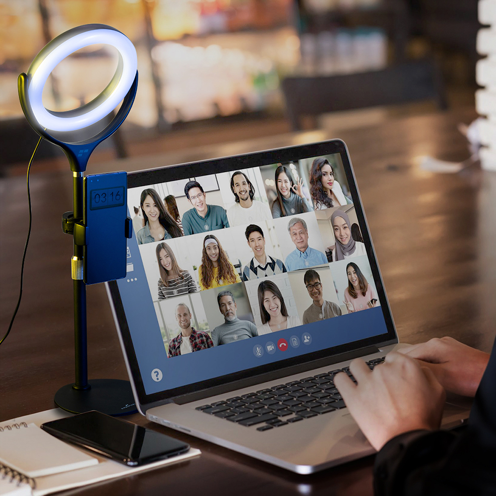 ergopixel's tweet image. Ergopixel Desktop Tripod Stand With LED Ring Light - Black
High quality recording, easy setup. Exclusive patented appearance design
Ergopixel's Desktop Tripod Stand with LED Ring Light has 3 light settings for you to enjoy.
#RingLight #LEDRingLight #DesktopTripodStand #Ergopixel