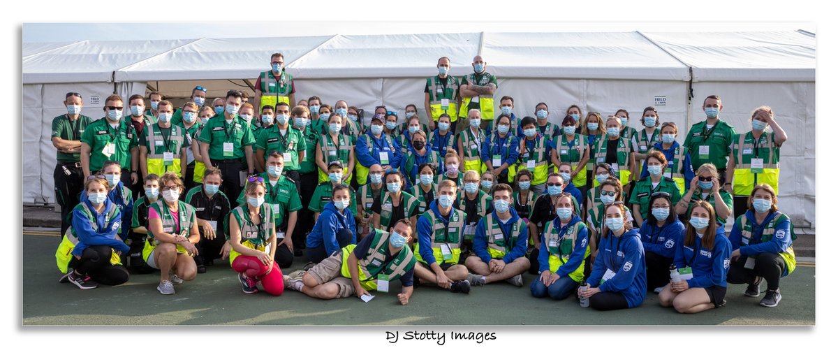 Here are just some of the 247 #BMMedicalTeam volunteers from the #BrightonMarathon on 12 September 2021 at the finish line Medical tent including Medical Director #RobGalloway including #StJohnAmbulance, Doctors, Nurses, Pharmacists, Physiotherapists, Podiatrists, Students; WOW!