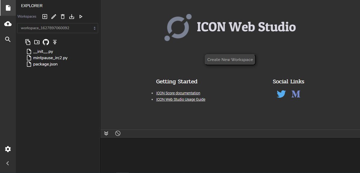 SpaceTechflow's tweet image. 1/2. #ICON Web Studio is the first browser based IDE which is created to foster the growth of developers community in ICON. With more utility and development around ICON, 
#ICONProject #ICX