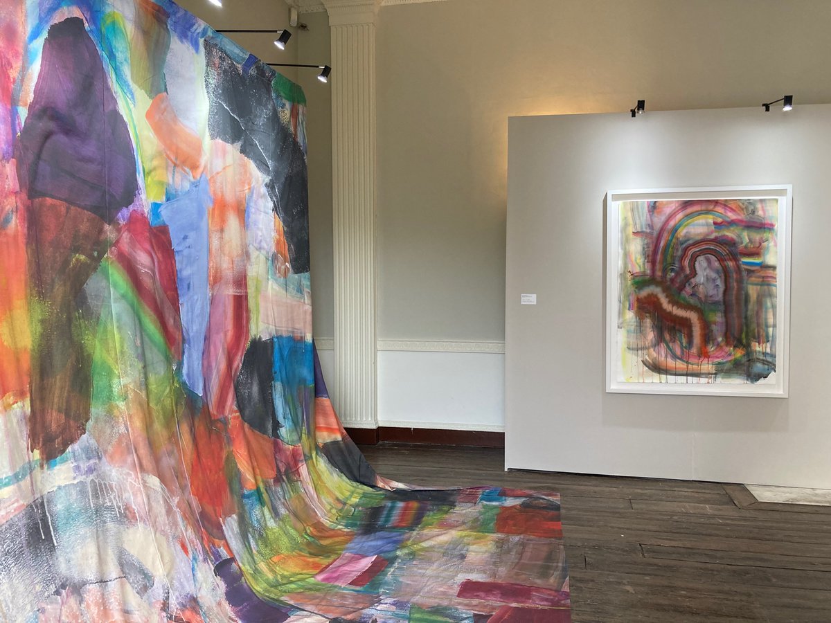 rathfarnhamopw's tweet photo. A splash of colour to brighten up your Monday morning! This exhibition of works by Diana Copperwhite, & Pathos, an accompanying exhibition of small works, is open daily until 26th Sept.
@heritageireland @opwireland
#keepdiscovering #VisitForFree #visitdublin https://t.co/14rD5agEg5