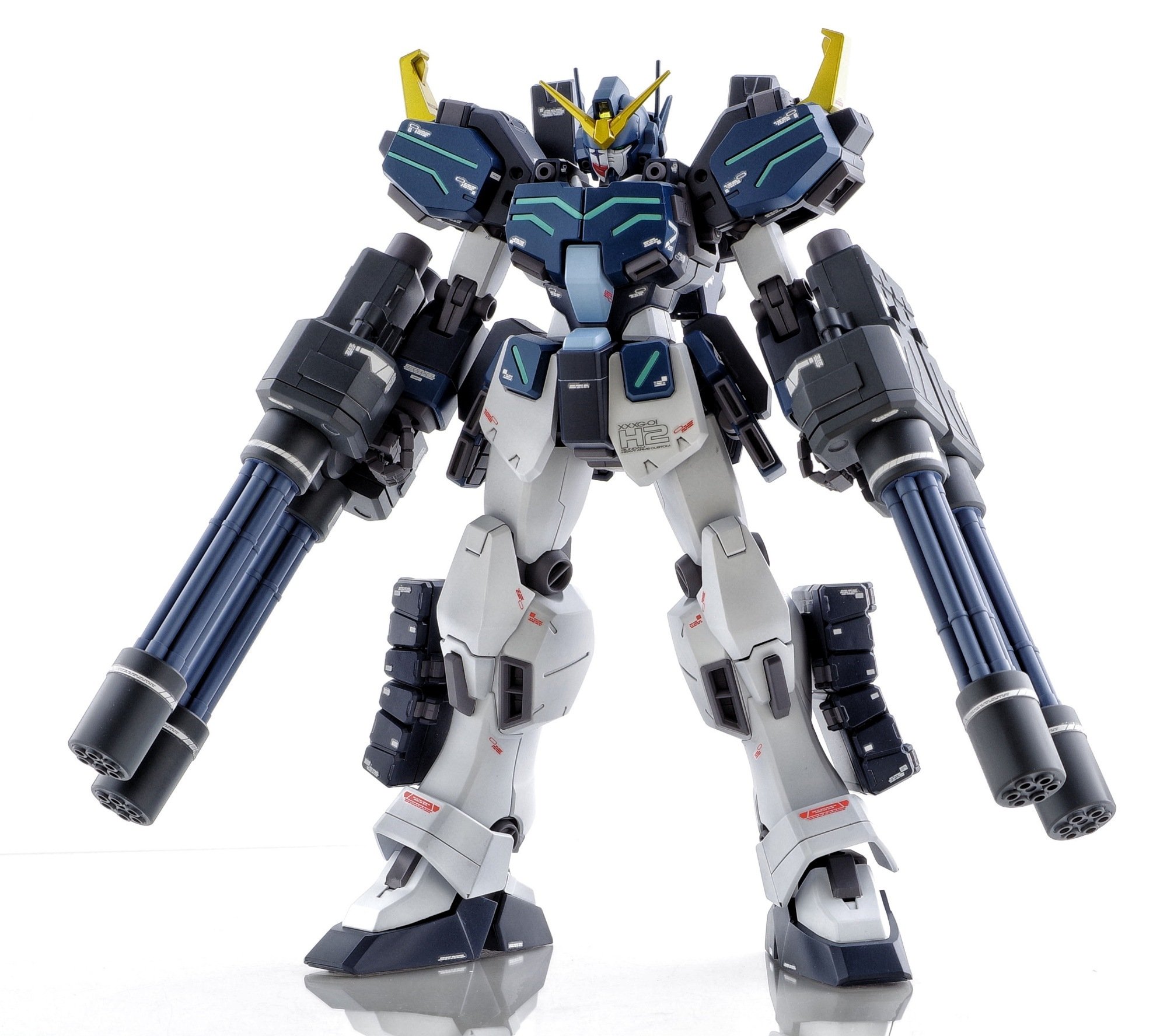 【アンテナ無し、塗装済】バンダイ ガンプラ MG ヘビーアームズカスタム ガンダムヘビーアームズ・ガンプラ改造作品まとめ｜ガンダムW