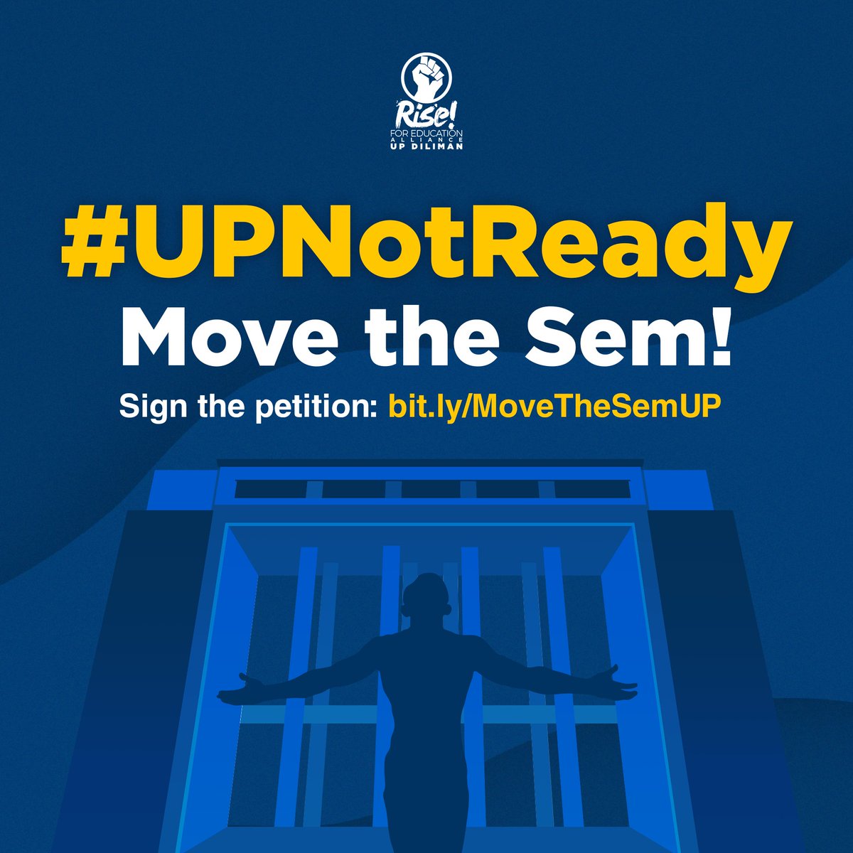 PETITION TO MOVE THE SEM | #UPNotReady

The academic year 2021-2022 will soon begin on September 17 but UP students, faculty, and staff are already facing numerous challenges that hinder their preparedness for the upcoming semester.