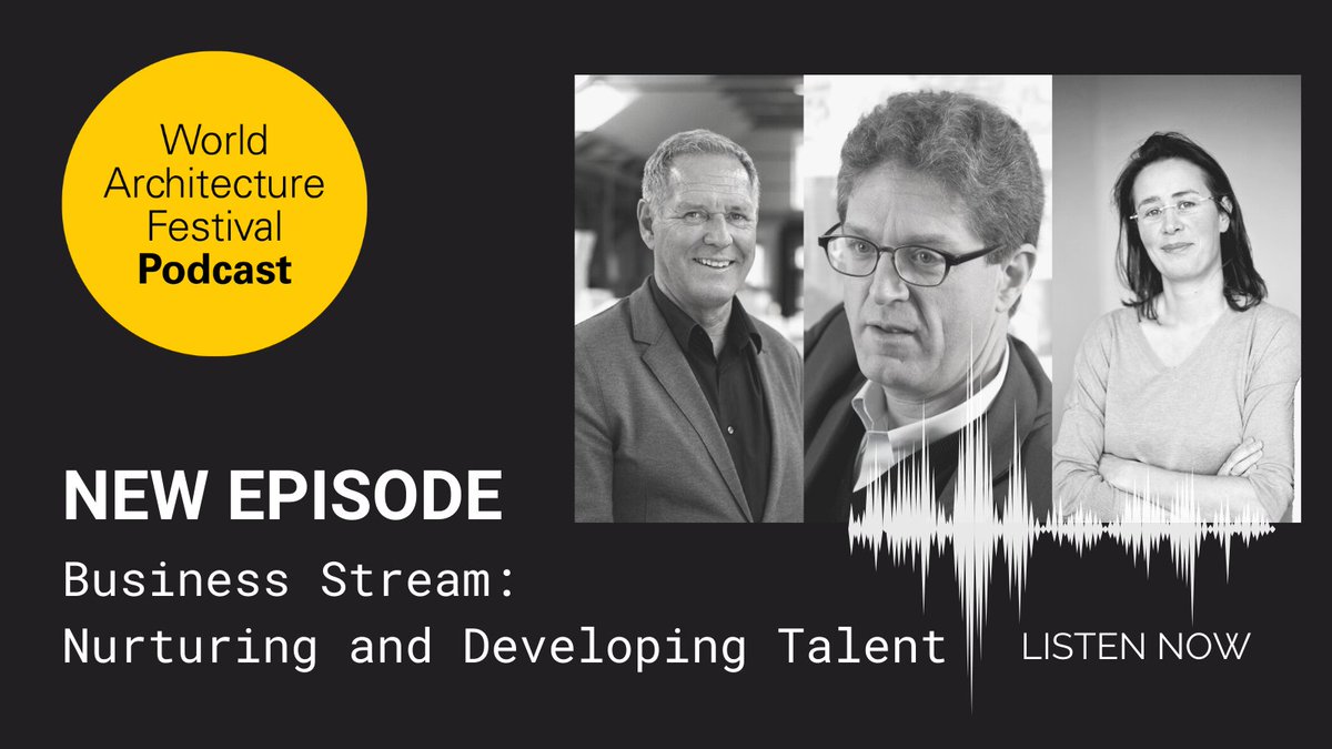 worldarchfest's tweet photo. New WAF #Podcasts available now! 

Including Hospitals: An Evolving Typology with @perkinswill, Nurturing and Developing Talent, Post Covid Shopping &amp; Thinkspace, recorded live at WAFVirtual in 2020...

#WAF2021 #WAFVirtual
Listen now: https://t.co/d5U5sx0XyY https://t.co/f4iQT07wKf