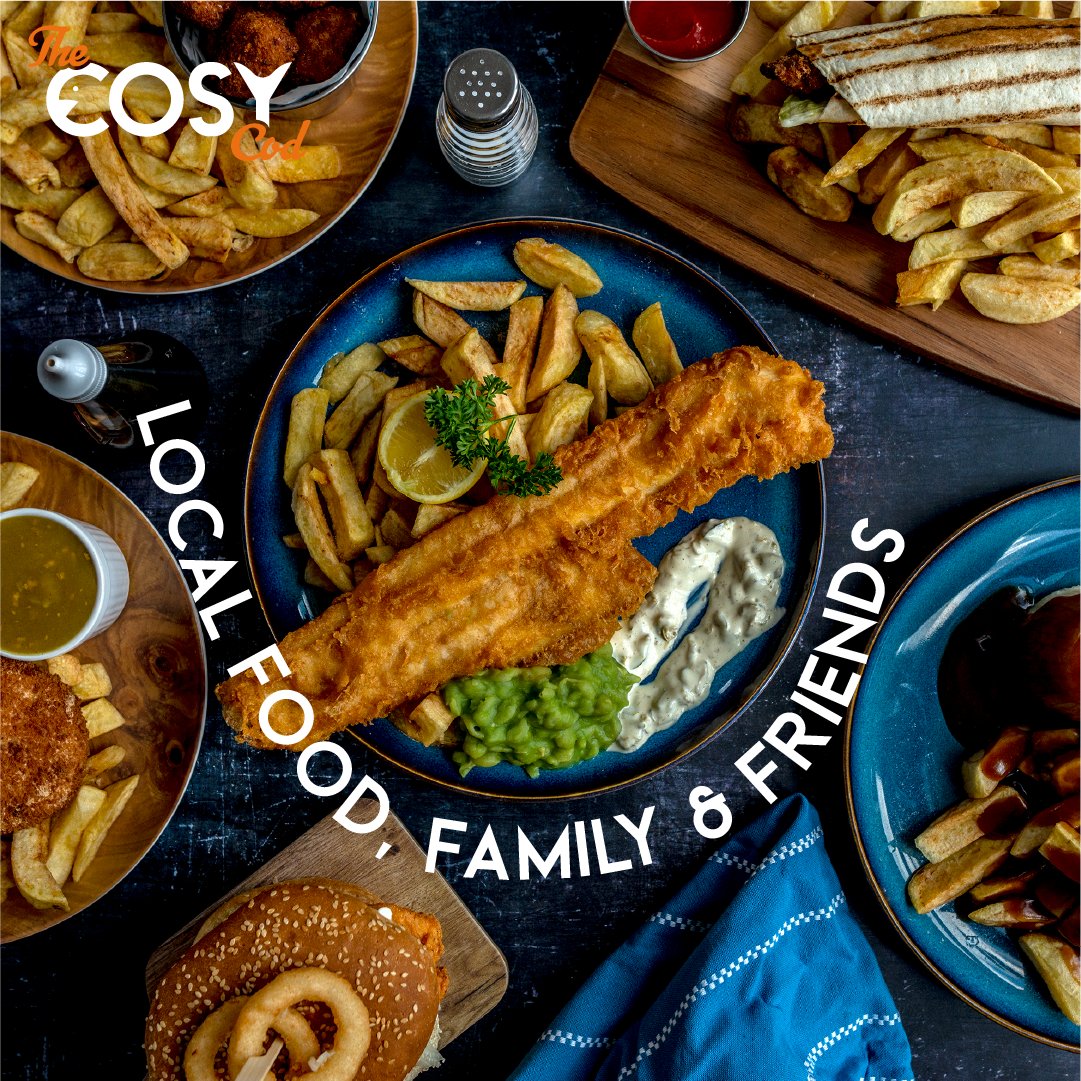 Your local chippy based in the heart of Stockport for more than 2 years!

Come and join us for some fresh cod and crispy chips today!

Visit our shop based on 26 Carrington Rd, Stockport.
​
​#buylocal #fishandchips #thehappynow #livethelittlethings #petitejoys #simplepleasures