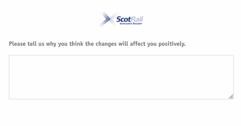 SpokesLothian's tweet photo. #BikeRail

Short consultn on proposed ScotRail timetable

Background-->https://t.co/h6oADdpHWX
Timetables-->https://t.co/DWUQdfMTmc

SURVEY-->https://t.co/OHHBlPQn9q

NB - there's only ONE open-ended question, after you choose +ve/-ve/both
🙋‍♀️Use it to mention🚲+🚄if affects you! https://t.co/IyhCfEZ60Y