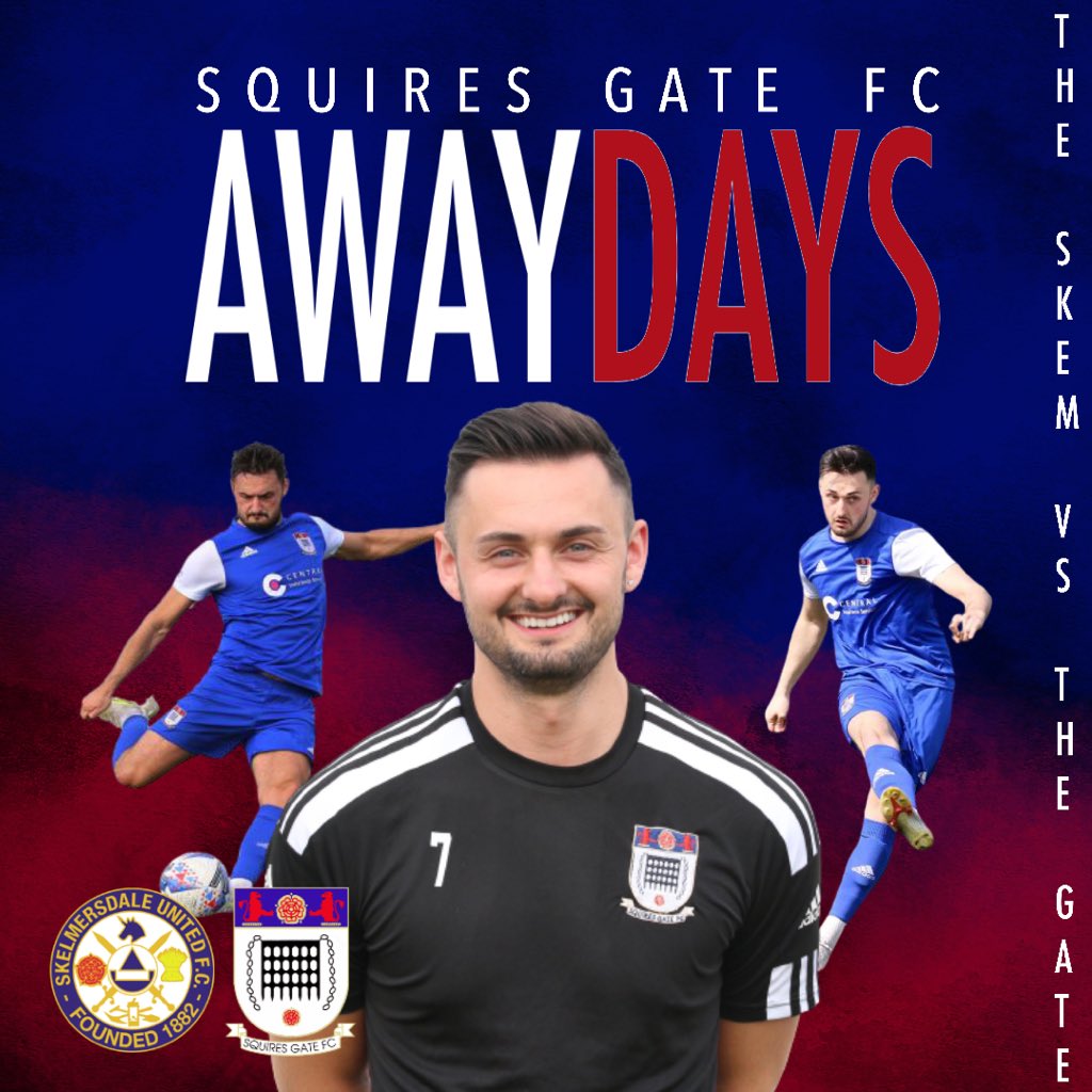 🅰️ | 𝙰𝚠𝚊𝚢 𝙳𝚊𝚢𝚜 We travel to @Skemutdofficial tomorrow evening, as the lads look to continue their impressive away record. 📍 JMO Sports Park, WN8 8BX 🔷️ #WeAreGate | squiresgatefc.co.uk