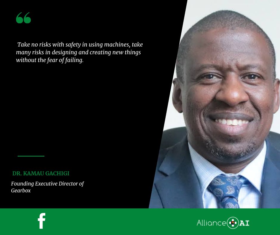 Our MCM for the week is; Dr. Kamau Gachigi

Dr. Kamau Gachigi is a mentor, Tech innovator &amp; advocate. 
He is the Founding Executive Director of Gearbox, an hardware accelerator that provides members with access to modern machines for prototyping and low volume manufacture,