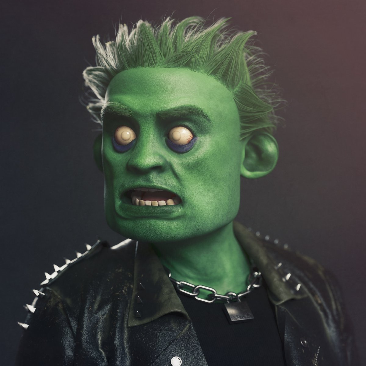 trahko3D's tweet photo. My entry for the @Deadfellaznft derivative contest. Based on Deadfellaz 1601.
#drawtheundead https://t.co/iYCiA3rZhy