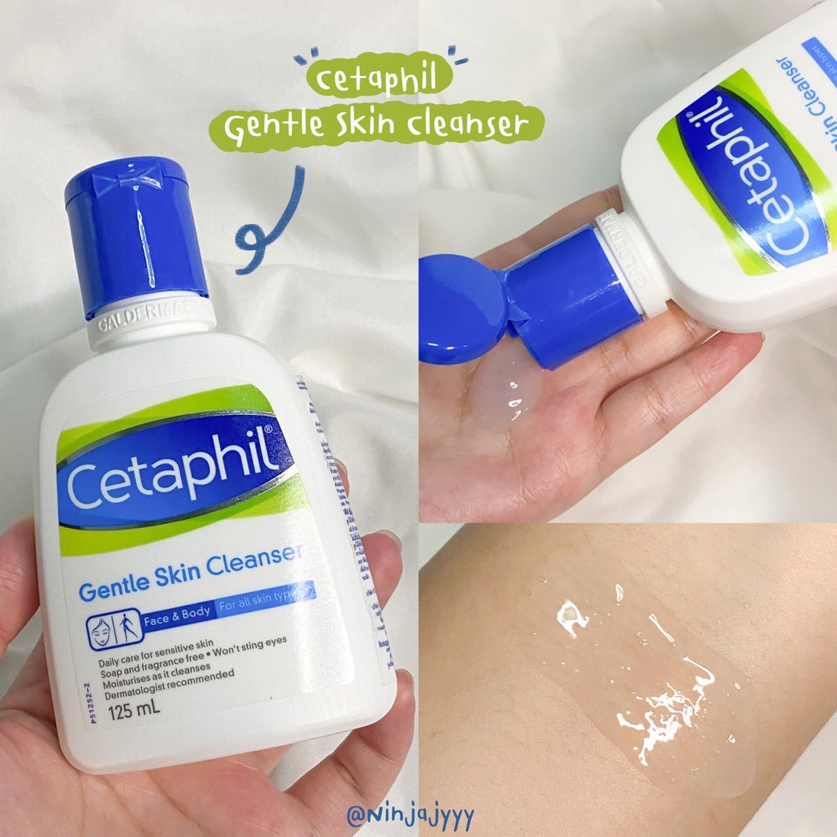ninjajyyy's tweet photo. ขอแนะนำสกินแคร์ของดี(มากๆ)หน่อย ผิวอ่อนแอตอนไหนต้องกลับมาใช้  Cetaphil ตลอด ตัว Cetaphil Moisturizing Lotion มีขนาดใหม่ขวดปั้มใหญ่จุใจ ชุ่มชื้นเต็ม10! ทำให้ผิวแข็งแรงขึ้นด้วย ส่วนเจลล้างหน้าเหมาะกับคนผิวแพ้ง่าย เลิฟมาก
#Cetaphilสมการผิวสุขภาพดี #CetaphilTH #5signsofsensitiveskin https://t.co/Rc4ham4wK2