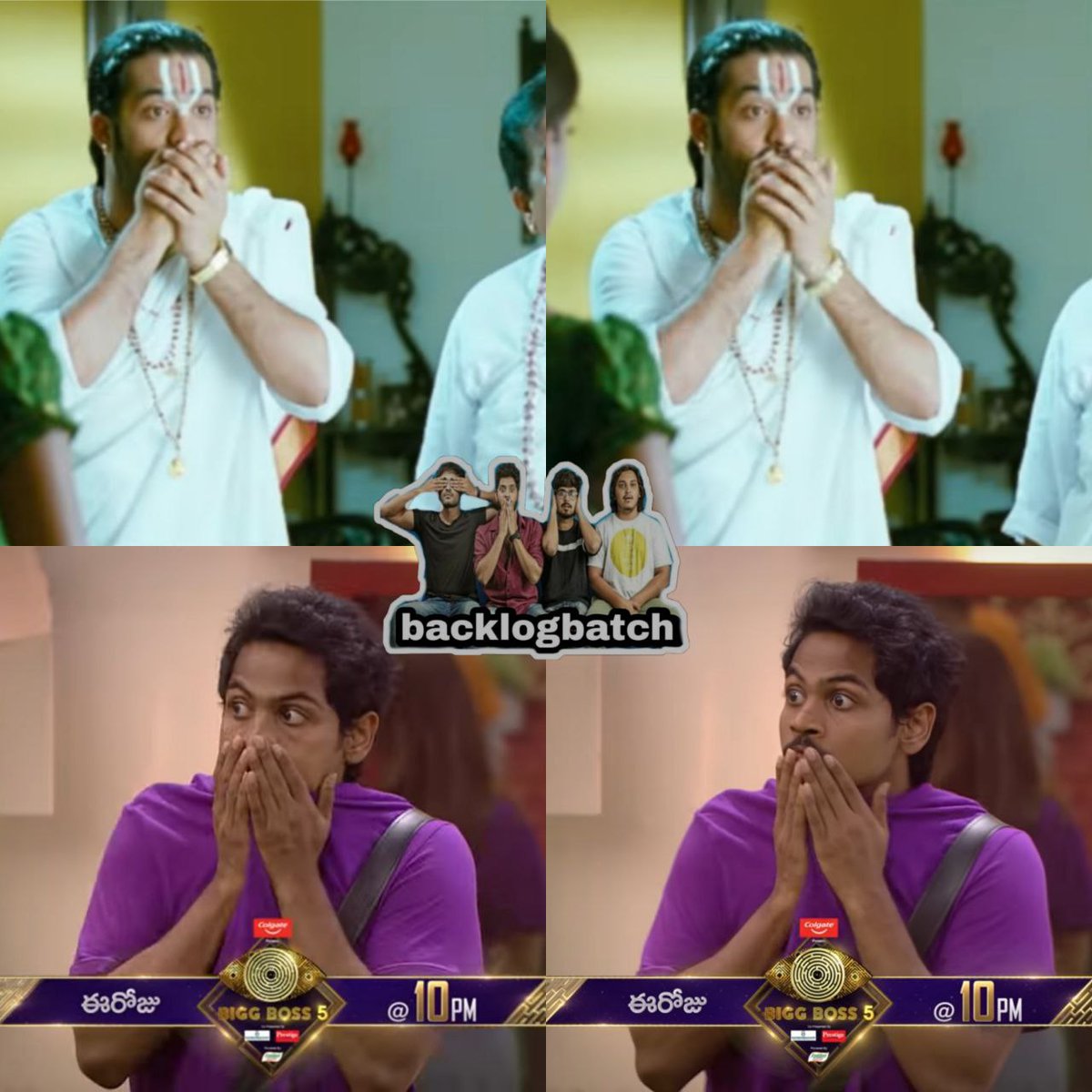 backlogbatch_'s tweet photo. BB version of "Emitandi miru matladedhi"
#shannu @shannu__7 #BiggBossTeluguSeason5
#biggboss5telugu #backlogbatchwings #backlogbatch #dailymemes_bbw https://t.co/WuGaUZ6u0E