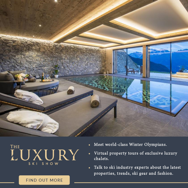 luxuryskishow's tweet photo. There's just under 3 weeks to go until The Luxury Ski Show!

◾Meet with world-class Winter Olympians
◾Take virtual property tours of exclusive #luxury chalets
◾Chat with #ski industry experts about the latest properties, trends &amp; more

Get your tickets: https://t.co/SxL8SmhKST https://t.co/4YqnMC4cNL