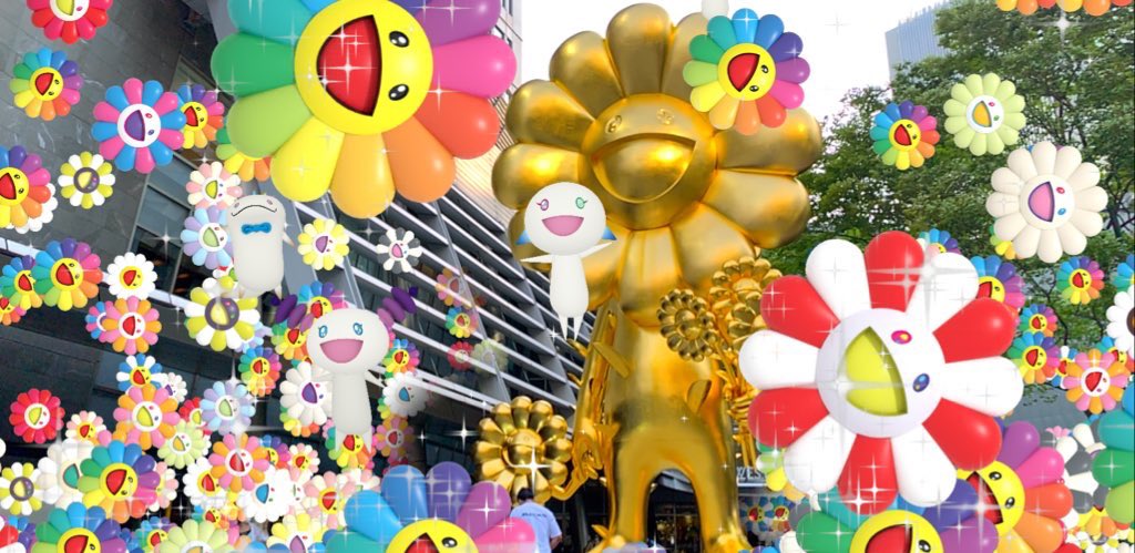 bear_BBB's tweet photo. お花の親子 meets ロクロク星人
- お花の親子からARを体験 -
これやりたくてヒルズに行ってきた╭( ・ㅂ・)و
動画は次の投稿で👍🏻
#村上隆
#takashimurakami
#takashimurakamiproject https://t.co/IpSfAiOrcC