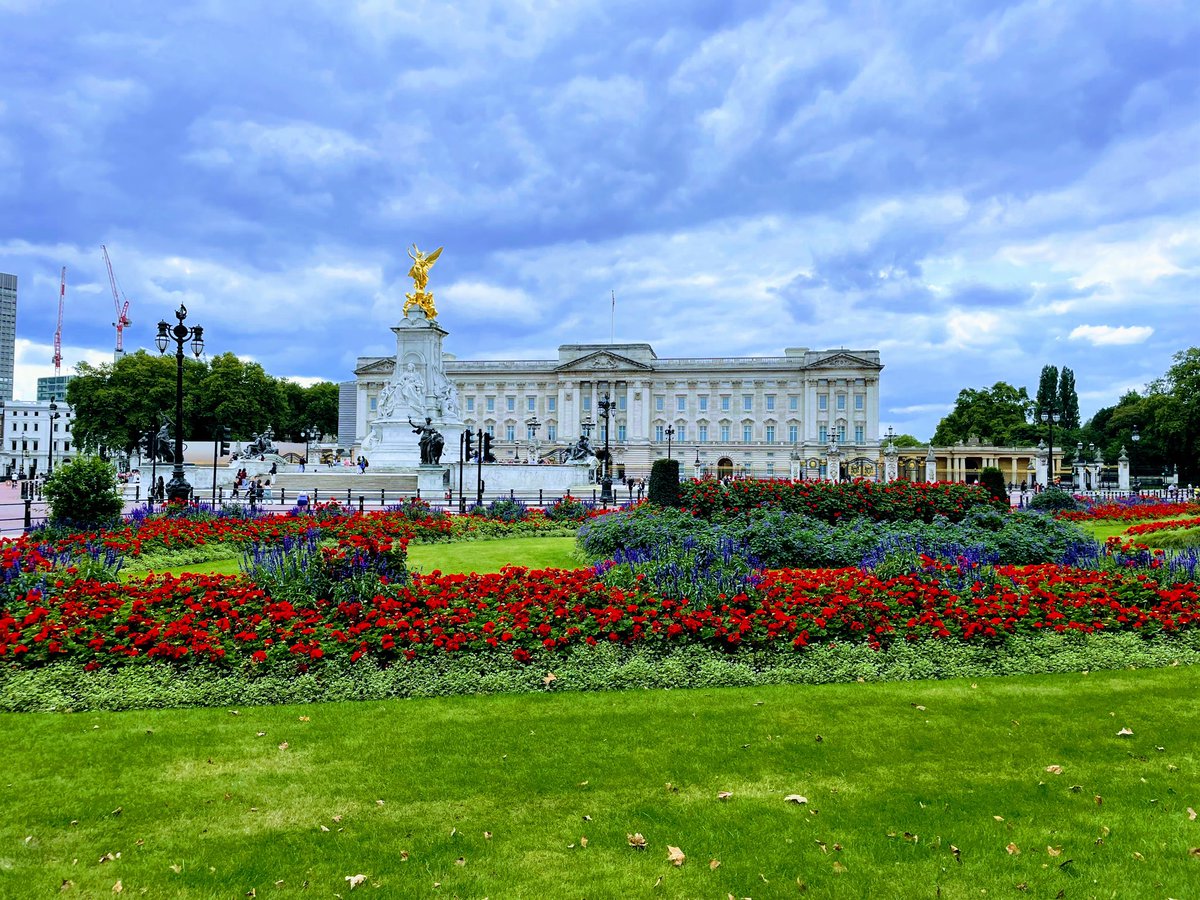 The flowers outside #buckinghampalace are looking so beautiful right now! #visitlondon #londonwithkids #daysoutuk