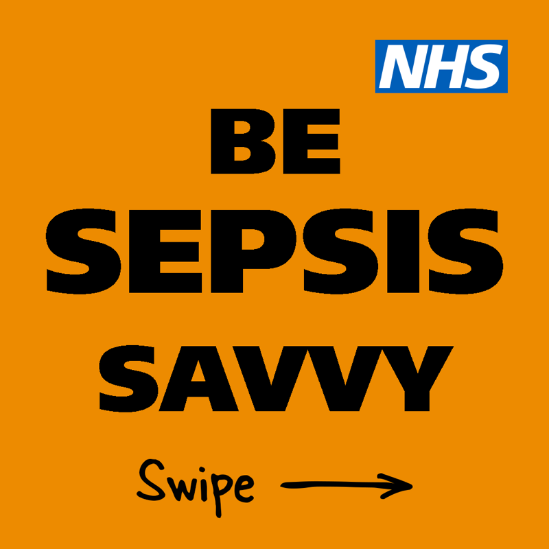 NHSuk's tweet photo. Today is #WorldSepsisDay.

Sepsis is a life-threatening reaction to an infection.

It happens when the immune system overreacts to an infection and starts to damage the body’s own tissues and organs. It can be hard to spot, so get clued up on the symptoms. ⬇️