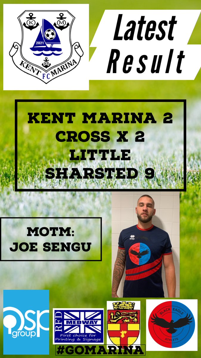 Kent Marina FC (Saturday) (@kentmarinafc) on Twitter photo 