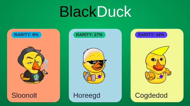 #WavesDucks #PlayToEarn #BlackDuck