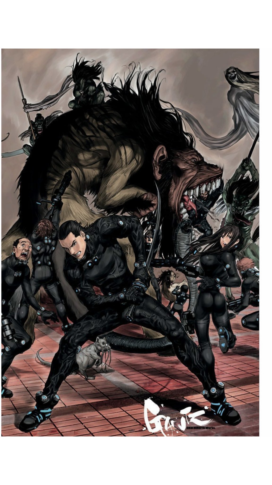 奥 浩哉 大判gantzオーサカには 50ページの描きたしがあり電子だとカラー版にしか入ってません T Co 5tvn0mtjyc Twitter