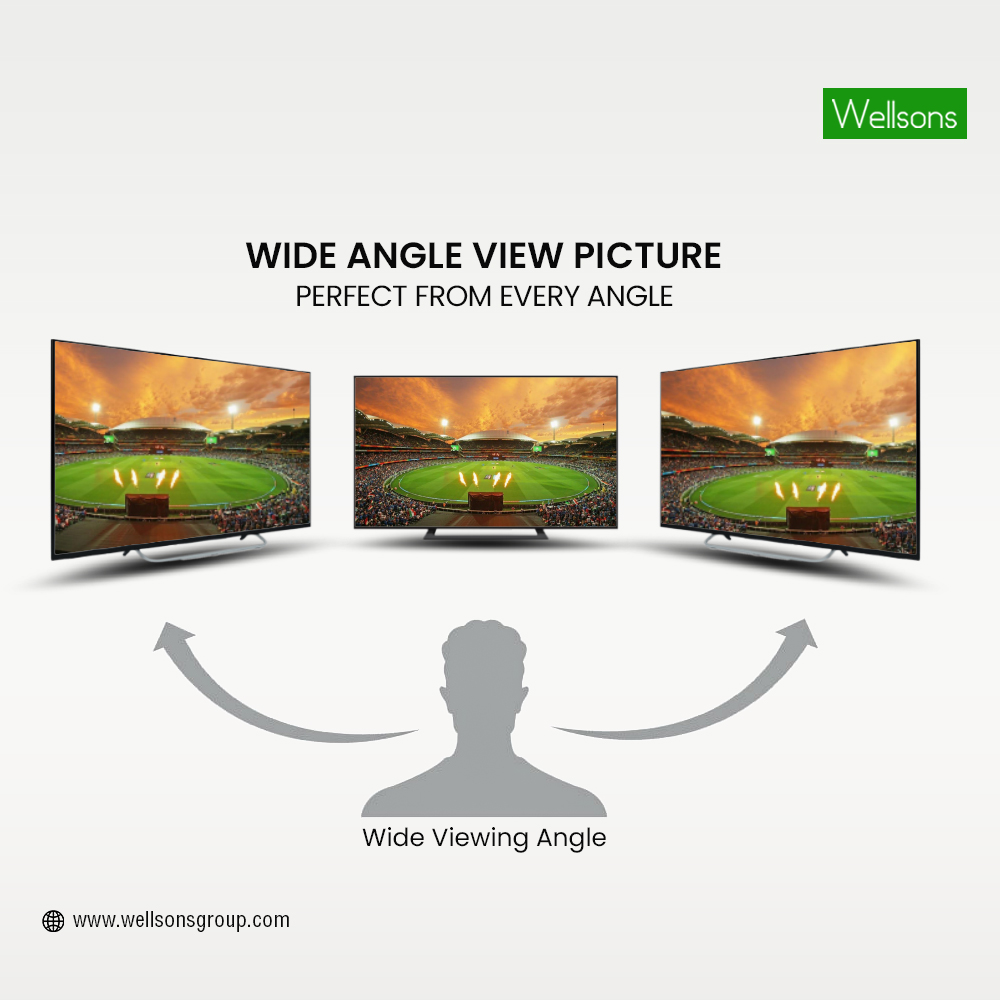 Wellsonsgroup's tweet photo. Wide Angle View Picture Perfect From Every Angle

#wellsons #wellsonstv #AndroidTV #4KHDR #GoogleAssistant #Entertainment #Televisions #shoponline  #Olympics #olympics2021 #gujarat #ahmedabad #india #surat #rajkot #gujju #instagram #vadodara #gujarati #mumbai⁣ https://t.co/LwKOE28TpX