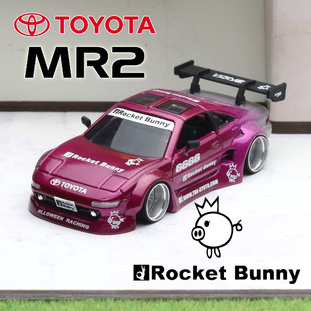 トミカ改 トヨタ GR 86 深リムカスタム 自作改造品