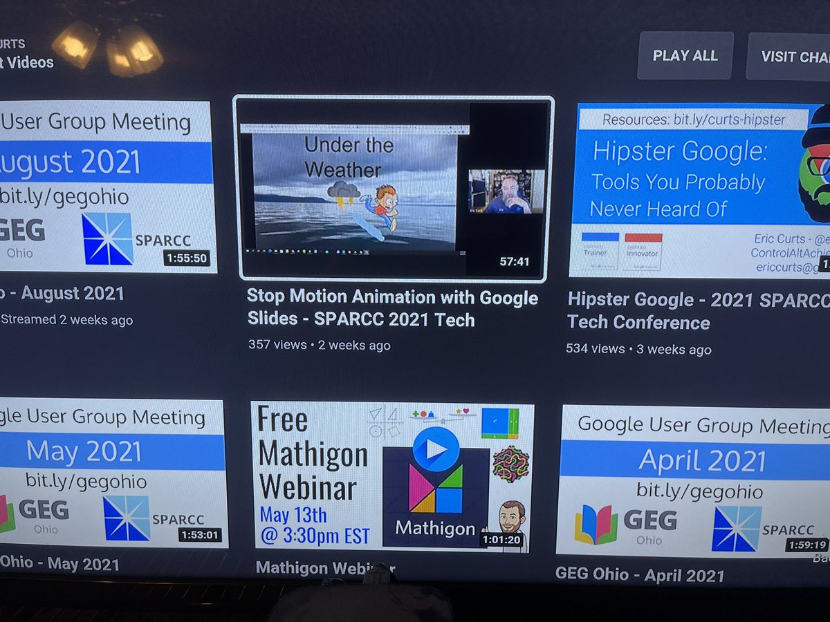 MrsPaden1st's tweet image. Morning treadmill workout w @ericcurts &amp;amp; Stop Motion Animation w Google Slides! Learning is always fun w Eric! Thanks for all of the amazing resources &amp;amp; working out w me! 🤣🙌🙌🙌 #ControlAltAchieve #rockettech 🚀🚀